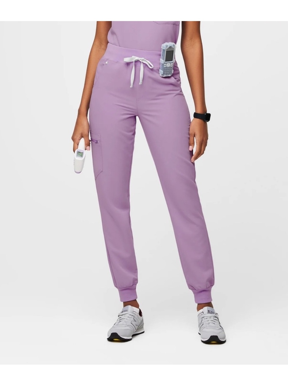 NWOT Figs ZamoraWomen's Lavender Jogger Scrub Pants